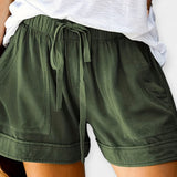 Shorts con Cintura Regulable