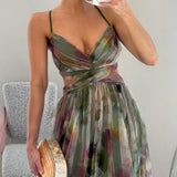 La Scintilla | Vestido Maxi Floral con Elegancia