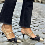 Florette - Elegantes Zapatos Slingback para Mujer