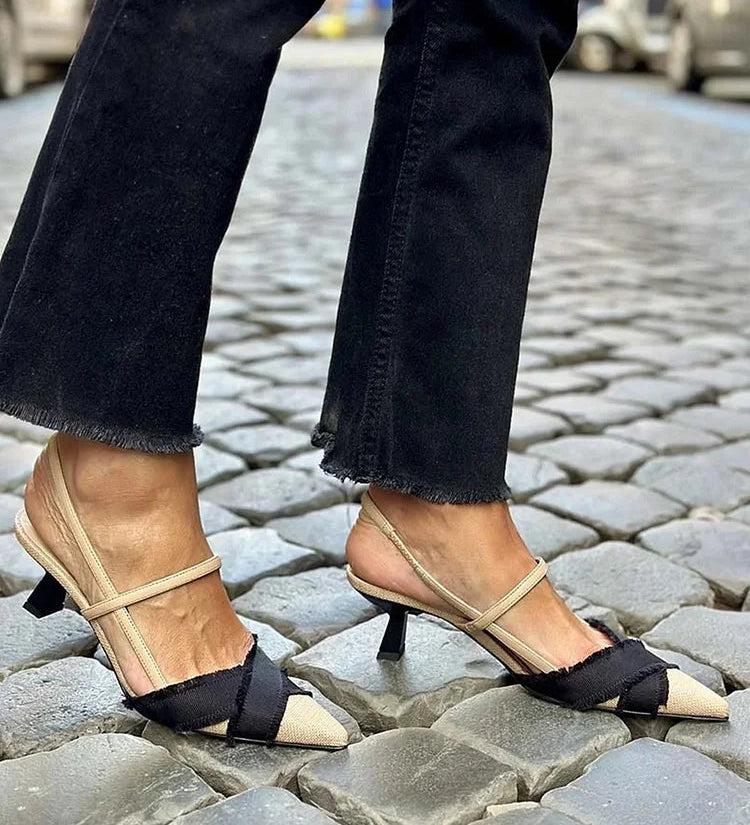 Florette - Elegantes Zapatos Slingback para Mujer