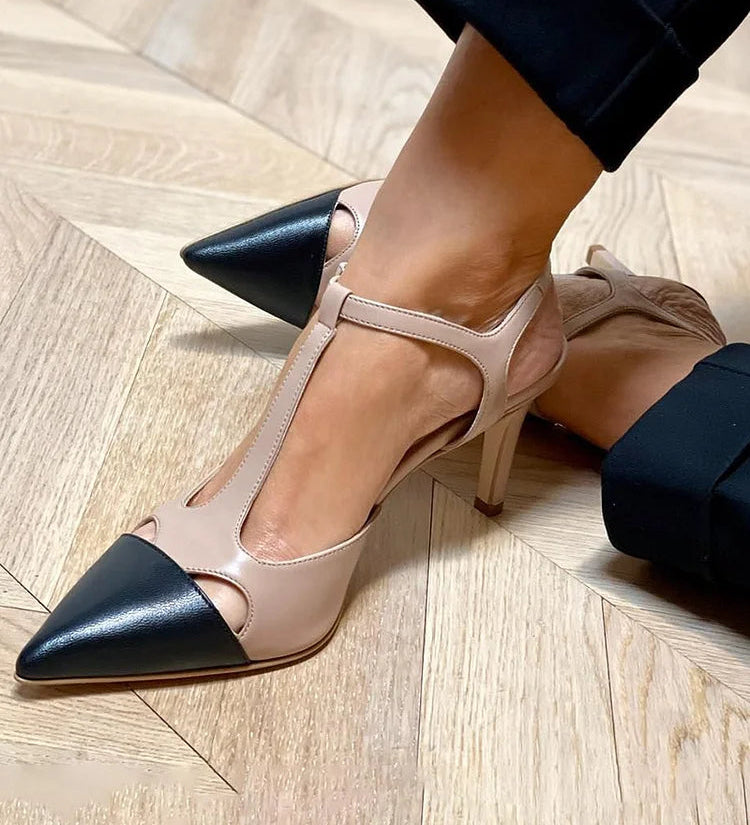 Evrardine - Zapatos Bicolor Elegantes
