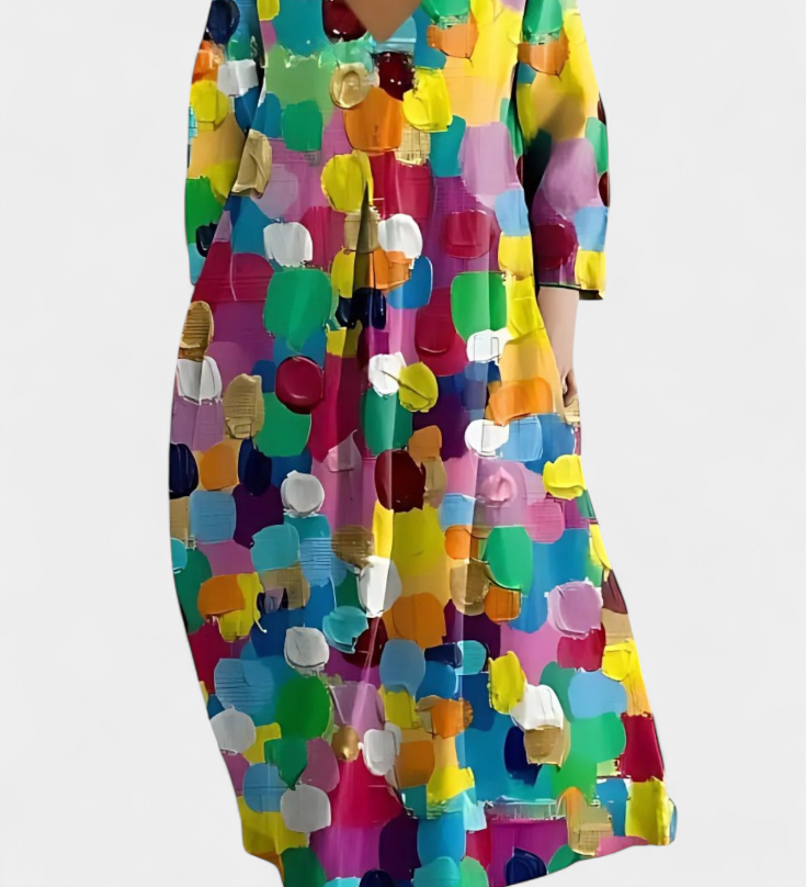 Ana - Vestido Ligero con Estampado