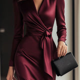 La Scintilla | Vestido de Satén Elegante