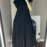 La Scintilla | Vestido Sin Mangas con Pliegues