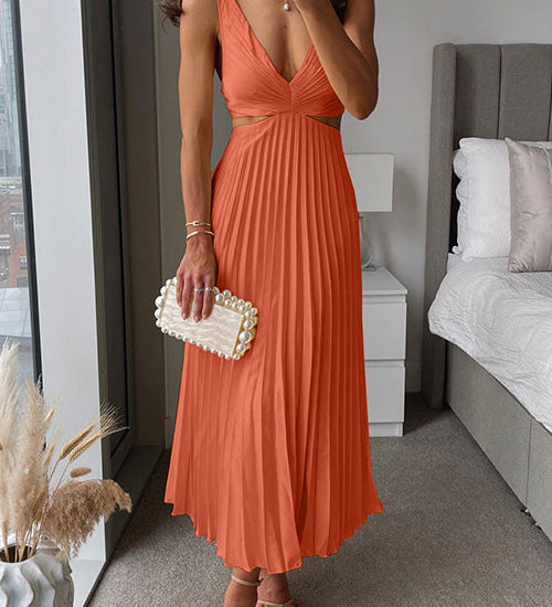 Camila - Vestido Midi Sin Mangas
