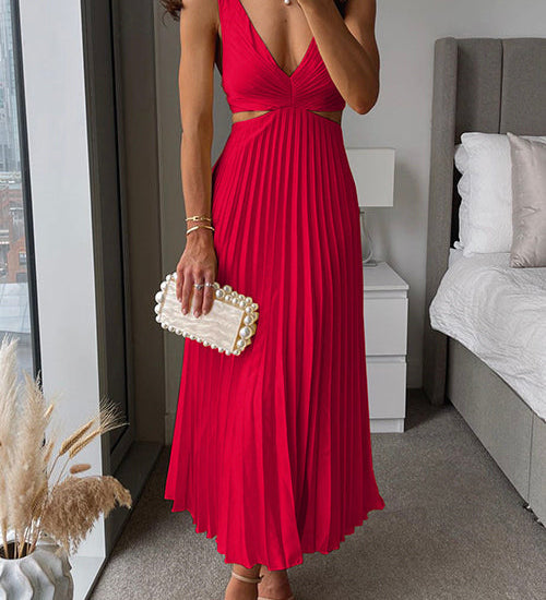Camila - Vestido Midi Sin Mangas