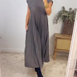 La Scintilla | Vestido Sin Mangas con Pliegues