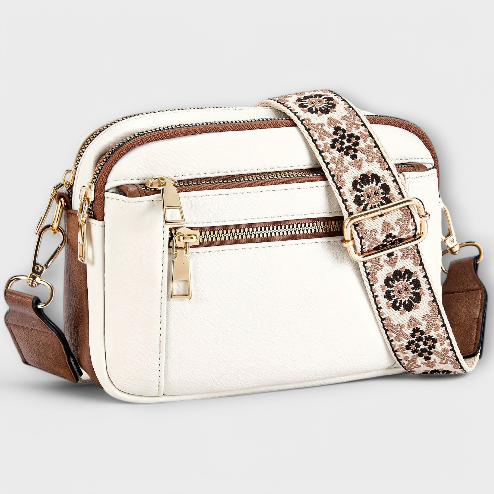 Maria - Bolso cruzado de cuero vegano