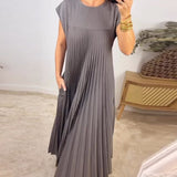 La Scintilla | Vestido Sin Mangas con Pliegues