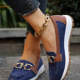 Eli - Zapatos Planos con Detalle de Hebilla