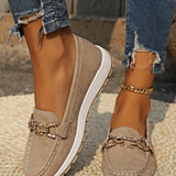 Eli - Zapatos Planos con Detalle de Hebilla