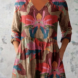 Sarah | Blusa Larga con Cuello en V