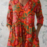 Marion | Blusa Larga con Escote en Forma de V
