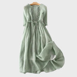 Vestido Largo de Estilo Minimalista