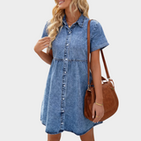 Pilar - Vestido Casual de Jeans