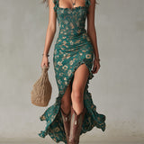 La Scintilla | Vestido Elegante con Escote Bohemio Giada