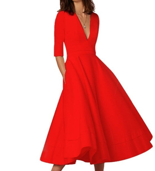 Laura - Vestido Midi para Mujer