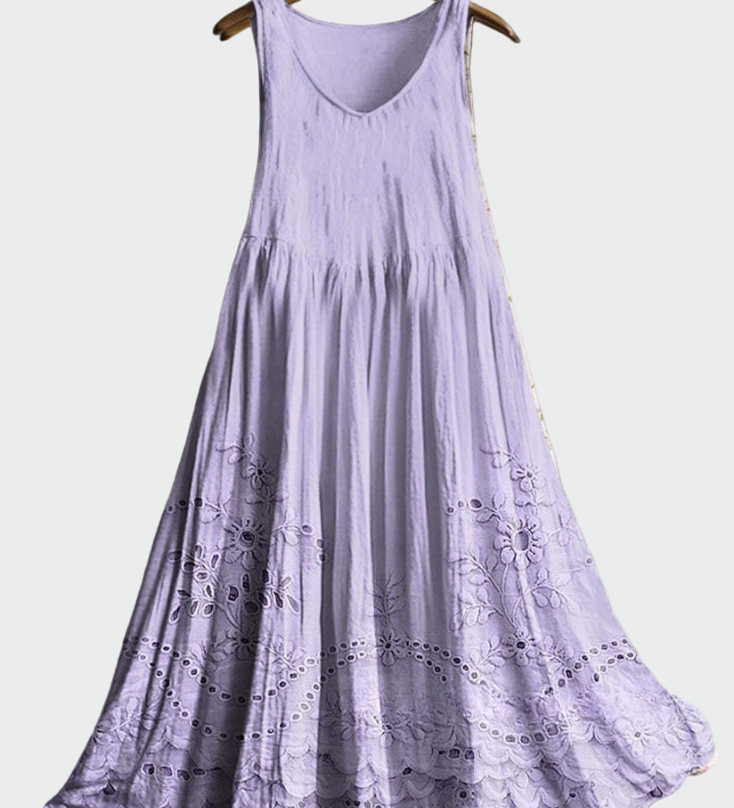 Vestido de Encaje Inglés