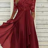 Harper™ | Elegante vestido midi de encaje