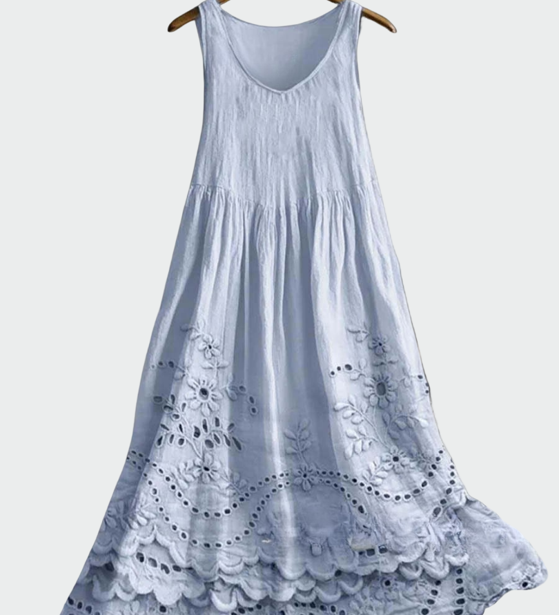 Vestido de Encaje Inglés