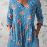 Melanie | Blusa Larga con Escote en Forma de V