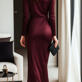 La Scintilla | Vestido de Satén Elegante
