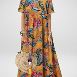 Aviva™ | Boho Floral Maxi Dress