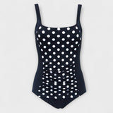 Maillot Retro con Estampado de Cuerpo Completo