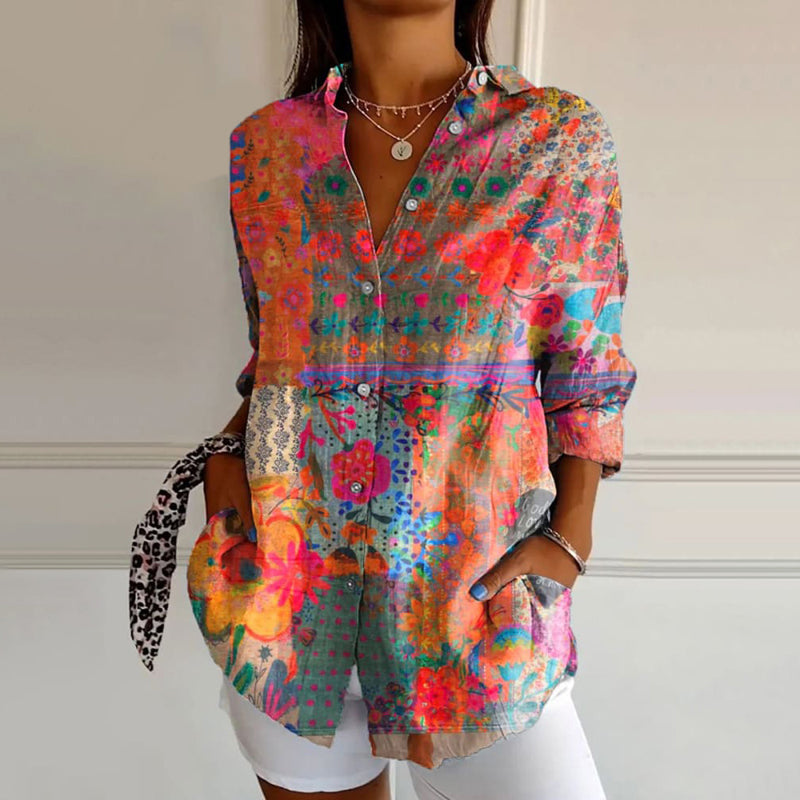 Rafaela - Camisa de Estilo Romántico