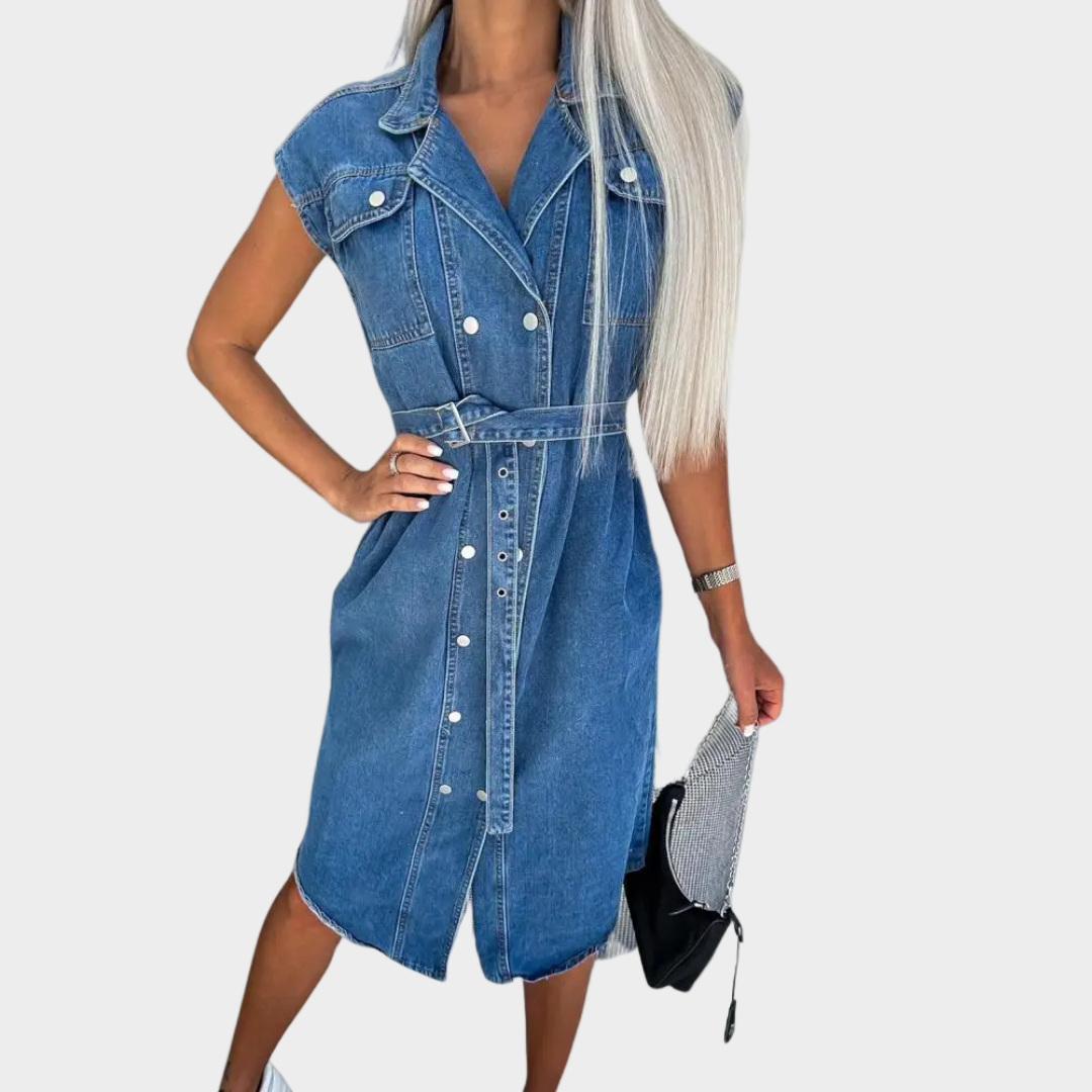 Sofía - Vestido de Mezclilla Casual