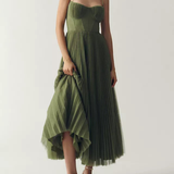 La Scintilla | Elegante vestido de tul drapeado