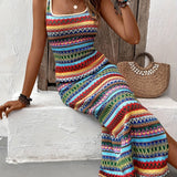 La Scintilla | Vestido Largo Bohemio en Colores Maya