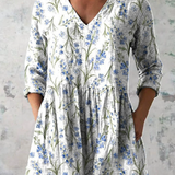 Jeanne | Blusa Larga con Escote en Forma de V