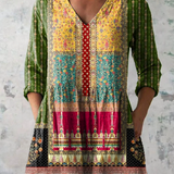 Emilie | Blusa Larga con Escote en Forma de V