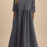 Minea - Vestido de Algodón Fresco y Transpirable