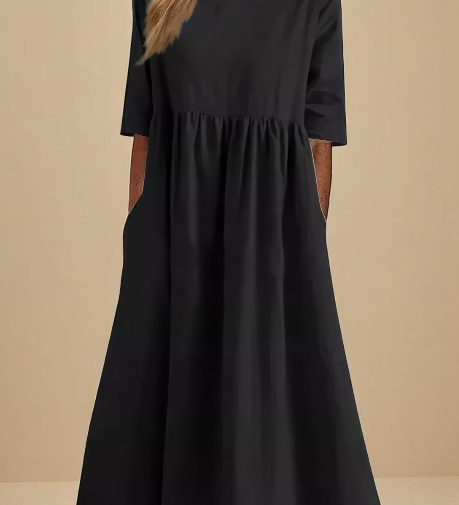 Minea - Vestido de Algodón Fresco y Transpirable