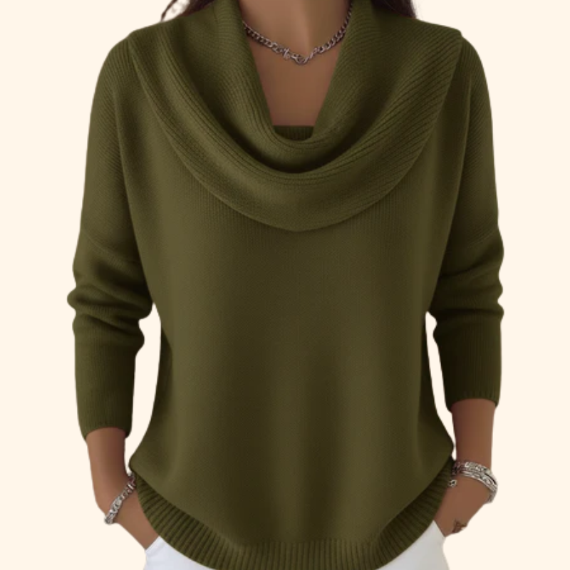 Júlia - Suéter de Cuello