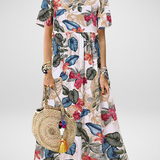 Aviva™ | Boho Floral Maxi Dress
