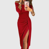 Stella™ | Maxi Dress with Halter Neckline