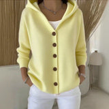 Felícia - Moderno Cardigan con Capucha