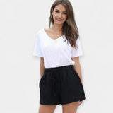 Shorts con Cintura Regulable