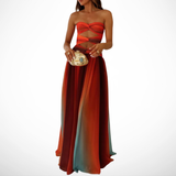 La Scintilla | Élégante Robe Maxi en Lilas