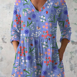 Aline | Blusa Larga de Escote en V