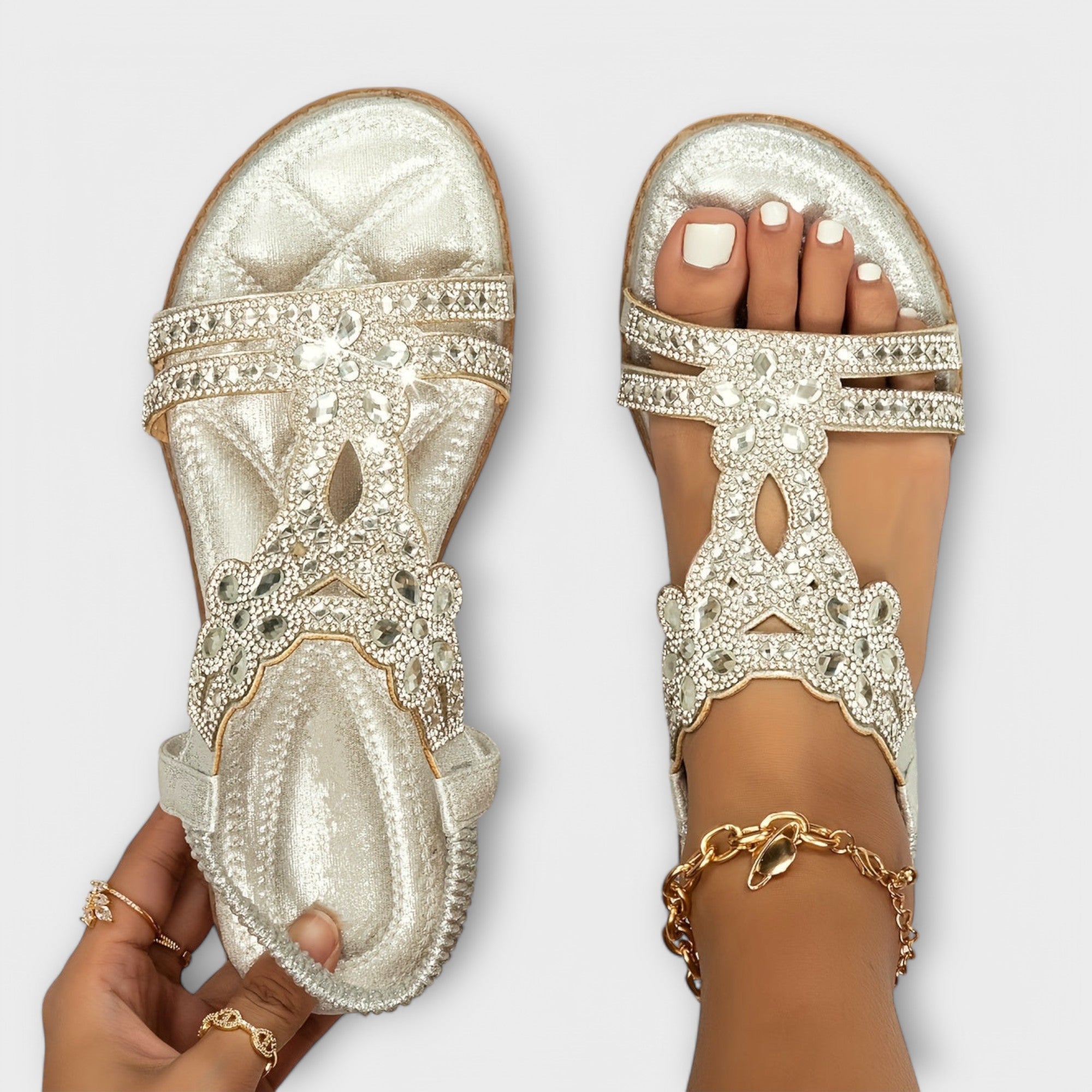 Rosalie - Sandalias ortopédicas de estilo boho