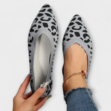Paula - Bailarinas de encaje con diseño de leopardo