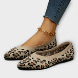 Paula - Bailarinas de encaje con diseño de leopardo