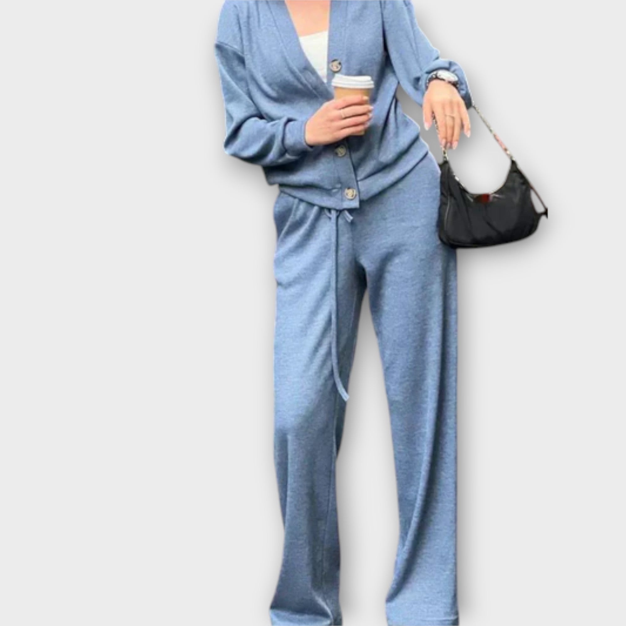 Chantal - Conjunto de chaqueta y pantalones a juego