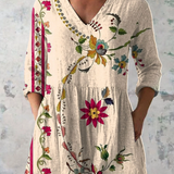 Clara | Blusa Larga con Escote en Forma de V