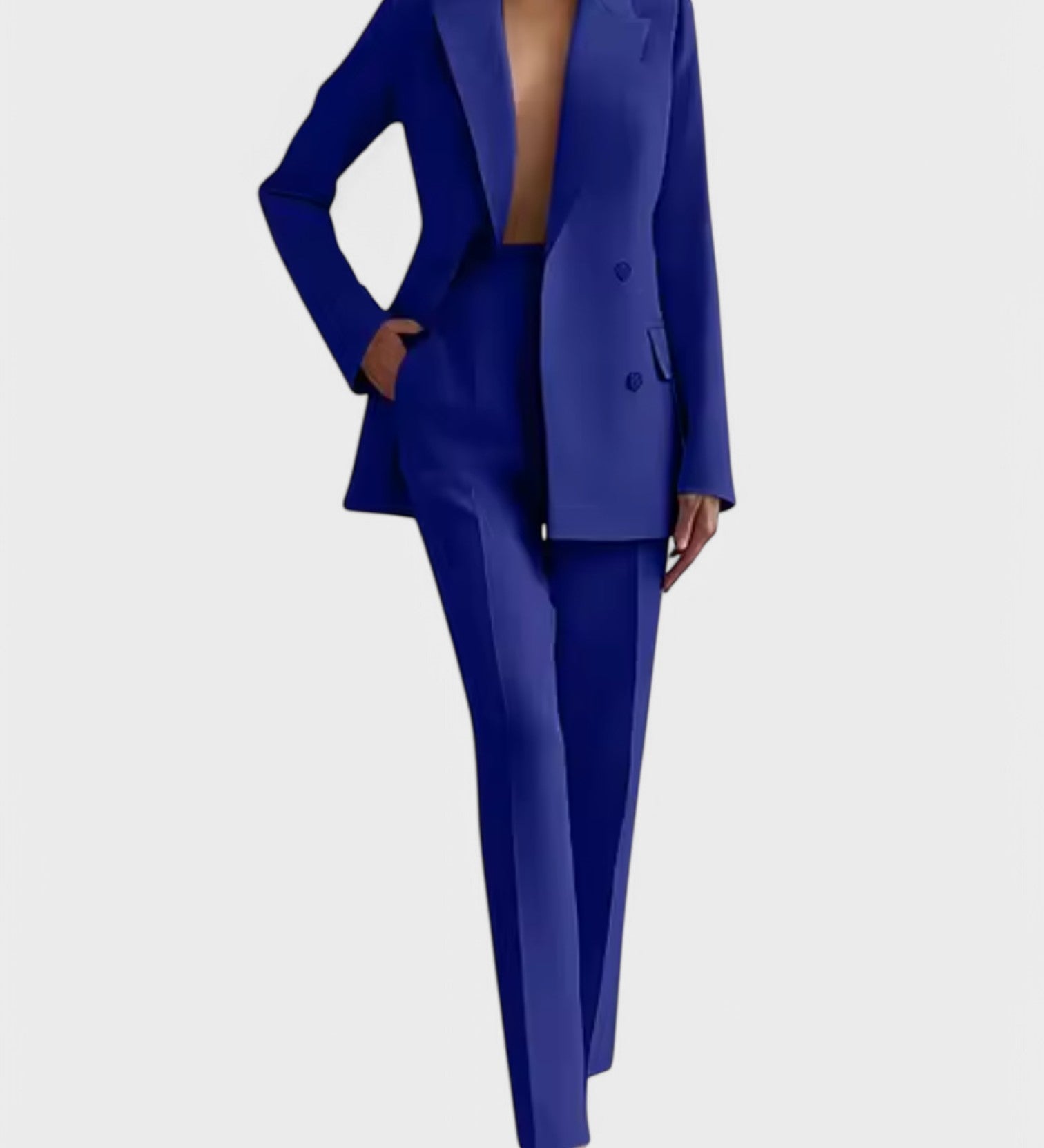 Olívia - Conjunto de Blazer y Pantalones Elegantes