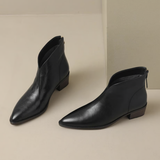 Camila - Botines Elegantes con Tacón Bajo